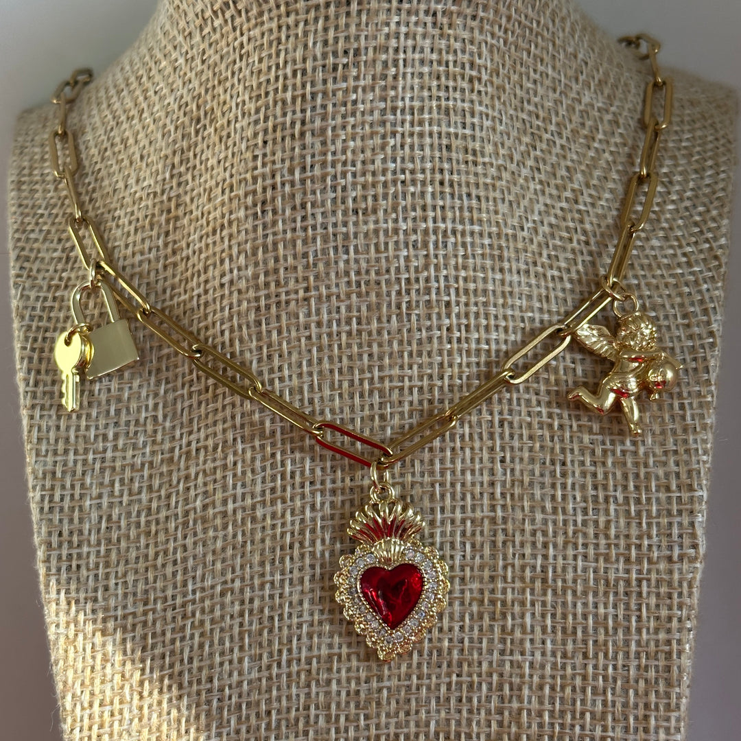 Cupids Keepsake Pre-made Necklace