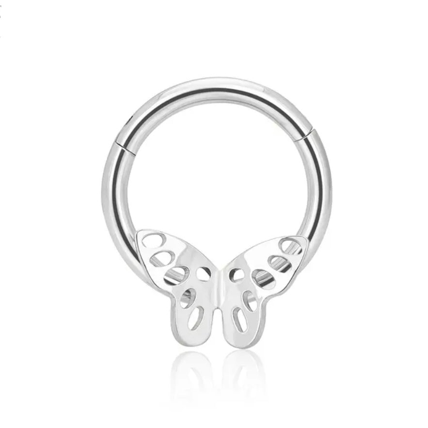 Butterfly Daith Hoop