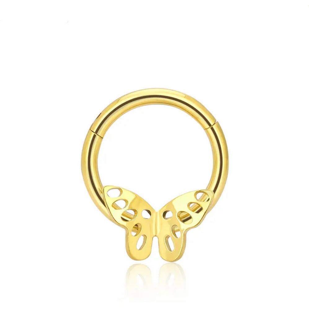 Butterfly Daith Hoop