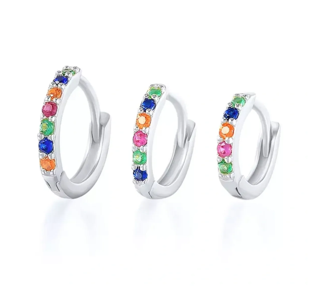 Rainbow Mini Mini Hoops