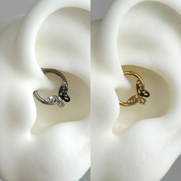 Butterfly Daith Hoop