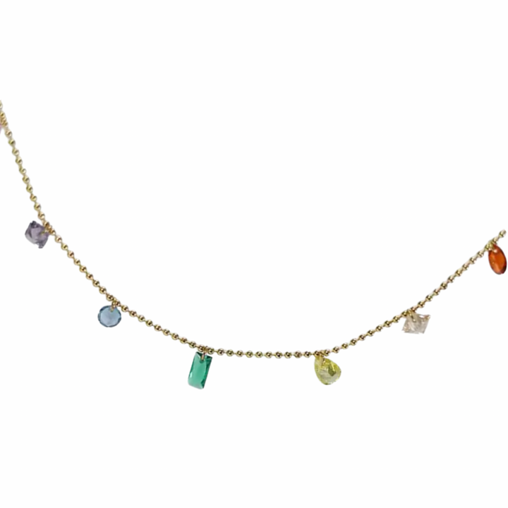 Dainty Rainbow Necklace